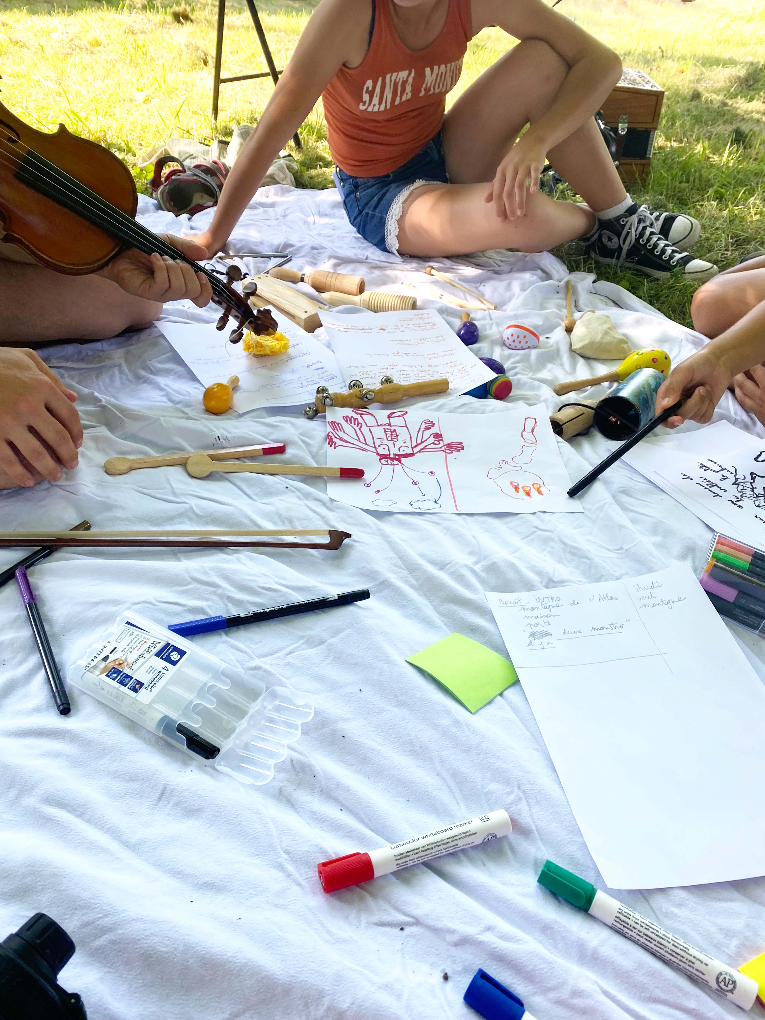 Atelier à La Baze- juin 2025